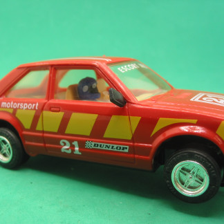 DELETED SCALEXTRIC C307 FORD XR3I RED #21 VG UNBOXED