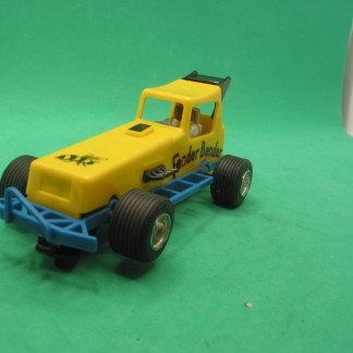 DELETED SCALEXTRIC C286 SUPERSTOX FENDER BENDER GREAT CONDITION FRONT CHASSIS LOOP NOT DAMAGED - REPRO TYRES  VERY GOOD PLUS UNBOXED