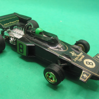 DELETED SCALEXTRIC C50 LOTUS 72 TYPE 1  RX MOTOR VERSION REPRO SIDE POD DECALS AND TYRES VG UNBOXED