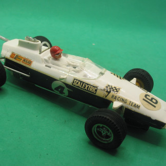 DELETED SCALEXTRIC C19 TEAM CAR MCLAREN M4 one of the flag decals has slight damage - repro tyres  vg unboxed