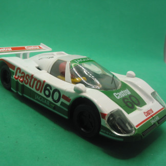 DELETED SCALEXTRIC C382 JAGUAR XKR9 CASTROL WORKING LIGHTS AND BRAKE LIGHTS  VG+