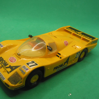 DELETED SCALEXTRIC C272 PROSCHE 962 FROM a #27 WORKING LIGHTS AND BRAKE LIGHTS