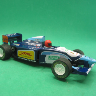 DELETED SCALEXTRIC BENETTON #1 MOTO SPORT RENAULT BENETTON - FROM THE RENAULT BOUTIQUE SET - MINT UNUSED EXAMPLE- REAR F1 MODEL