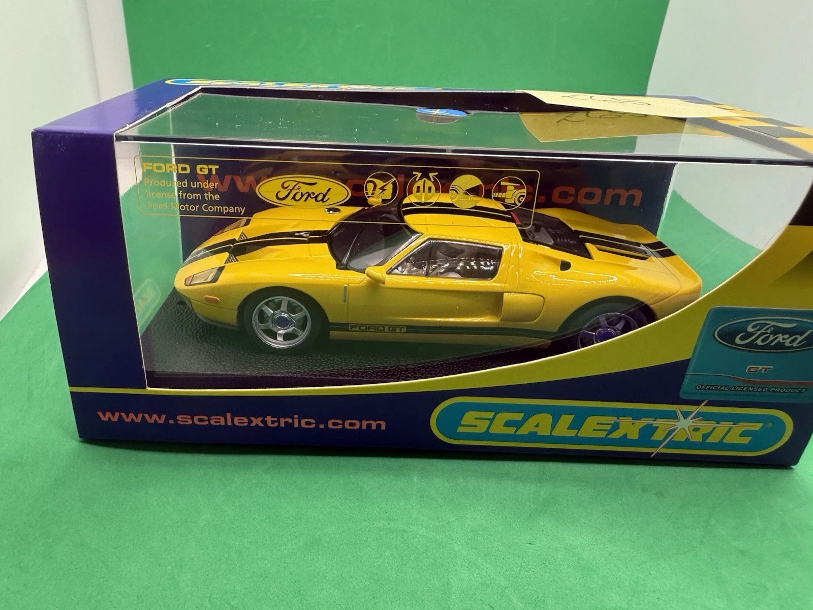 Scalextric C2734 Ford GT Road Version Yellow BNIB