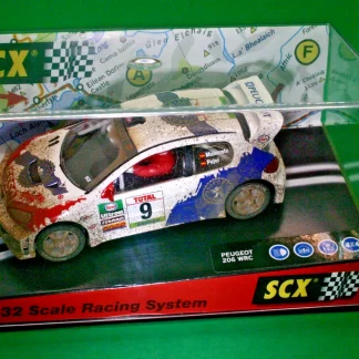 SCX 60510 PEUGEOT 206 WRC DIRT EFFECT BNIB SCALEXTRIC SPAIN