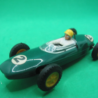 VINTAGE TRIANG SCALEXTRIC C66 LOTUS 21 GREEN #2 REPRO TYRES RUNS WELL VERY GOOD UNBOXED
