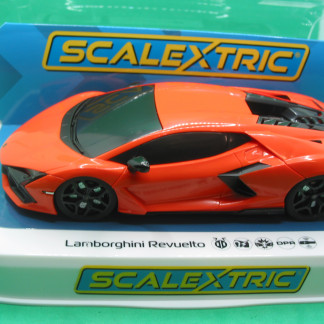 SCALEXTRIC C4523 LAMBORGHINI REVUELTO ARANCIO APODIS ORANGE HIG IMPACT DPR BNIB