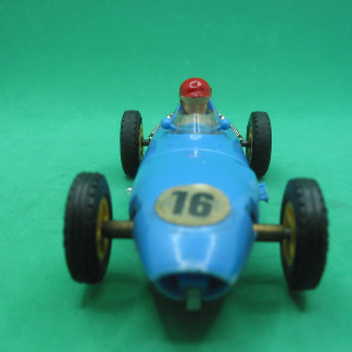 VINTAGE TRIANG SCALEXTRIC C54 LOTUS 16 TYPE 1 big head/loop braid  blue  - This is one of the very first plastic cars , made from a hard plastic thas is brittle, consequently very hard to find with no mount damage - THIS CAR HAS N DAMAGE AND IS ALL ORIGINAL! VG+