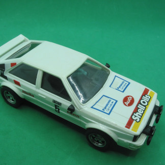 SCALEXTRIC c348 AUDI QUATTRO SHELL OILS BAND DRIVEN - VERY GOOD UNBOXED