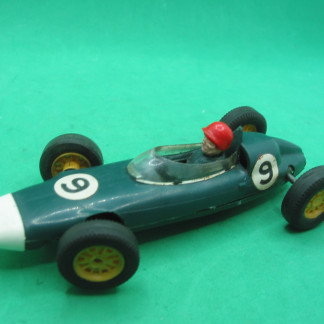 TRIANG SCALEXTRIC  C85 BRM  FORMULA JUNIOR GREEN #9 VERY GOOD
