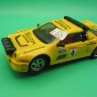 SCALEXTRIC FORD RS200 TELECOM WORKING LIGHTS 4X4  VERY GOOD UNBOXED BARGAIN