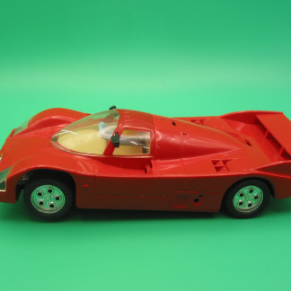 SCALEXTRIC C296 PORSCHE 962 ROAD CAR RED WORKING  VERY GOOD   UNBOXED