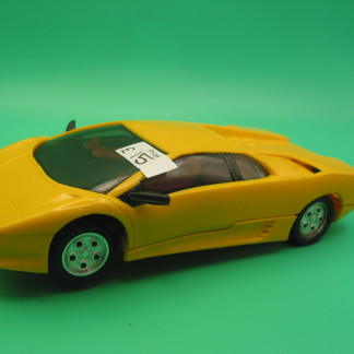 SCALEXTRIC C127 LAMBORGHINI DIABLO YELLOW WORKING LIGHTS  FRONT/REAR AND BRAKE    VERY GOOD   UNBOXED