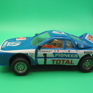 SCALEXTRIC C145 LANCIA 037 PIONEER WORKING LIGHTS VERYG OOD UNBOXED