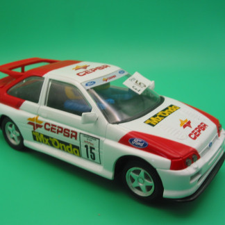 SCALEXTRIC C592 FORD ESCORT COSWORTH CEPSA VERY GOOD UNBOXED BARGAIN