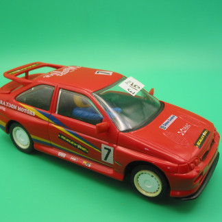 SCALEXTRIC C471 FORD ESCORT COSWORTH BARRY SQUID  VERY GOOD UNBOXED BARGAIN
