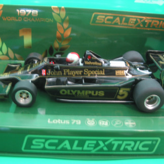 SCALEXTRIC C4494 Lotus 79 Mario Andretti 1978 World Champion bnib