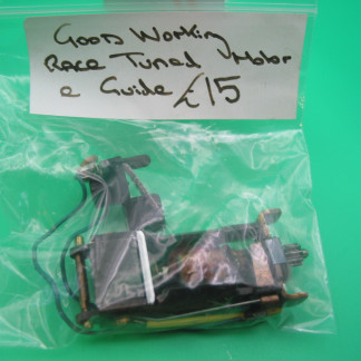 ORIGINAL SCALEXTRIC SPARE RACE TUNED  MOTOR AND GUIDE - GOOD WORKING ORDER  (REF14)