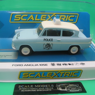 SCALEXTRIC LIMITED EDITION FORD ANGLIA 'CITY POLICE' CAR LIMITED TO ONLY 75 MODELS -