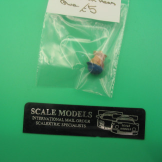 ORIGINAL SCALEXTRIC SPARE  BIG HEAD BLUE  (REF24)