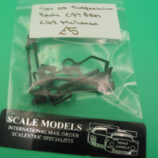 ORIGINAL SCALEXTRIC SPARE SET OF SUSPENSION PARTS  C37 BRM C43 MCLAREN (REF29)