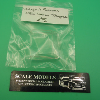 ORIGINAL SCALEXTRIC SPARE SCREEN C56 LISTER JAGUAR  (REF33)