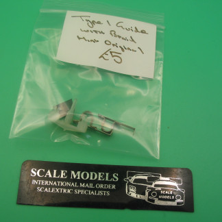 ORIGINAL SCALEXTRIC SPARE  TYPE 1 GUIDE WITH BRAID MINT ORIGINAL (REF 37)