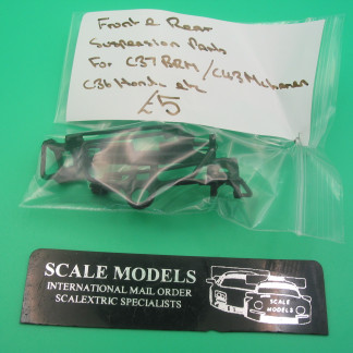 SCALEXTRIC ORIGINAL SPARE  FRONT AND REAR SUSPENSON PARTS FOR C37 BRM C43 MCLAREN C36 HONDA ETC  (REF 43)