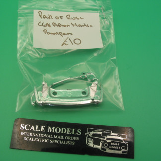SCALEXTRIC SPARE RUSC BUMPERS FOR C68 ASTON MARTIN BUMPERS  (REF44)