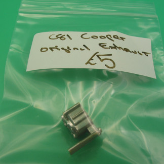 SCALEXTRIC ORIGINAL SPARE C81 COOPER EXHAUST  (REF 49)