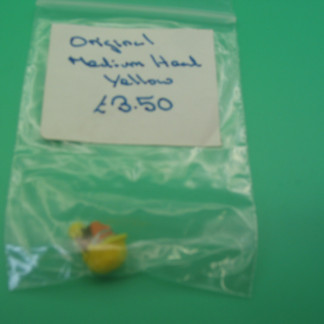 SCALEXTRIC ORIGINAL SPARE MEDIUM HEAD YELLOW  (REF 64)