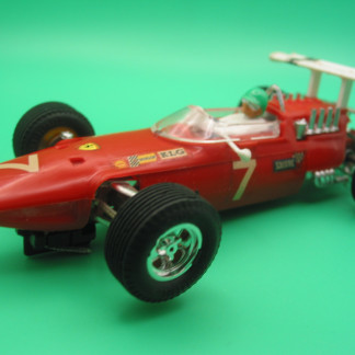 VINTAGE TRIANG SCALEXTRIC C9 FERRARI OUTSTANDING CONDITION PERFECT DECALS AND REALLY GOOD CHROME PARTS EXCELLENT