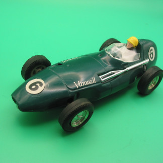 VINTAGE TRIANG C55 VANWALL GREEN TYPE 1 ROUND PIN GUIDE VG+ UNBOXED