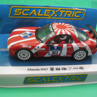 SCALEXTRIC C46265 MAZDA RX7 2007 NURBURGRING 24 HOURS  BNIB DPR RED #103