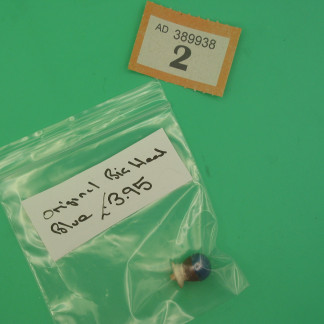 SCALEXTRIC ORIGINAL SPARE BIG HEAD BLUE  (REF2)