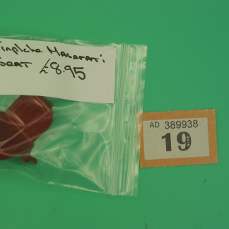 SCALEXTRIC ORIGINAL SPARE  TINPLATE MASERATI SEAT RED REF 19