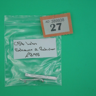 SCALEXTRIC ORIGINAL SPARE C54 LOTUS EXHAUST AND RADIATOR REF27