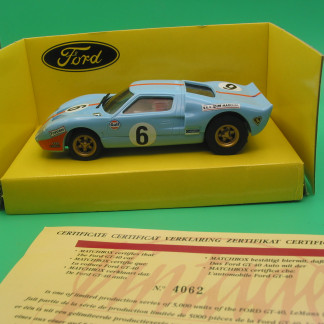 SCX VINTAGE (SCALEXTRIC SPAIN) 83940 FORD GT40 VINTAGE BNIB