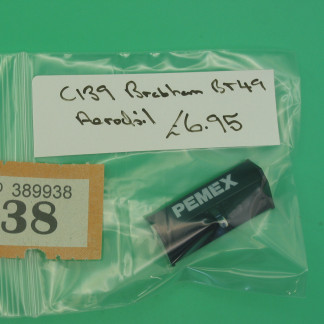 SCALEXTRIC ORIGINAL SPARE  AEROFOIL C139 BRABHAM BT49  PEMEX  REF 38