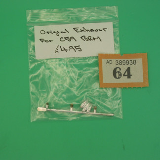 SCALEXTRIC ORIGINAL SPARE C59 BRM EXHAUST  REF 64