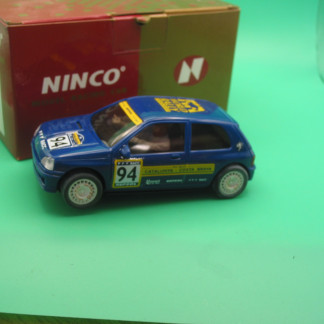NINCO 50108 RENAULT CLIO 16V  CATALUNYA COSTA BRAVA BNIB SCALEXTRIC COMPATIBLE sale price (Copy)