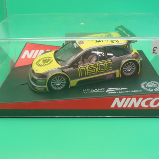 NINCO 50393 RENAULT MEGANE NSCC LIMITED EDITION OF 500  2006  BNIB  1/32 SLOT CAR