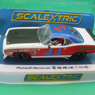 SCALEXTRIC C4525 PLYMOUTH BARRACUDA SPA SUMMER CLASSIC 2023 #44 DPR BNIB