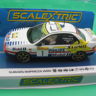 SCALEXTRIC C4507 SUBARU IMPREZA WRX 1997 ERC CHAMPION  BNIB 4X4 DPR