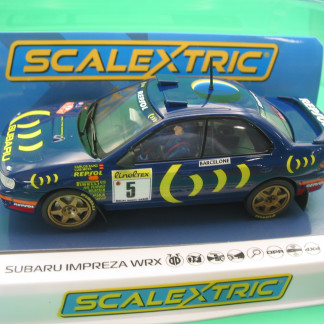 SCALEXTRIC C4555 SUBARU IMPREZA WRX CARLOS SAINZ 1995 MONTE CARLO RALLYE  BNIB