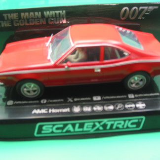 SCALEXTRIC C4524 JAMES BOND AMC HORNET THE MAN WITH THE GOLDEN GUN BNIB DPR RED
