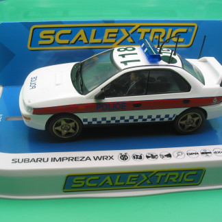 SCALEXTRIC CC4429 SUBARU IMPREZA WRX POLICE EDITION BNIB