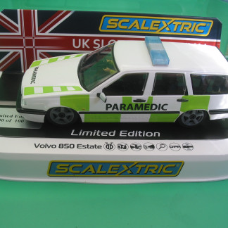 SCALEXTRIC UKSF UK SLOT CAR FESTIVAL PARAMEDIC VOLVO ESTATE #58/100 LIMITED EDITION