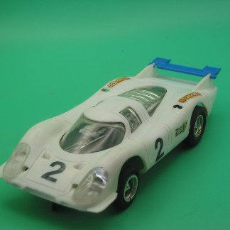 VINTAGE TRIANG SCALEXTRIC C22 PORSCHE 917 MADE IN FRANCE GOOD CONDITION DECALS NEW REAR TYRES FITTED SO RUNS WELL VG+ UNBOXED