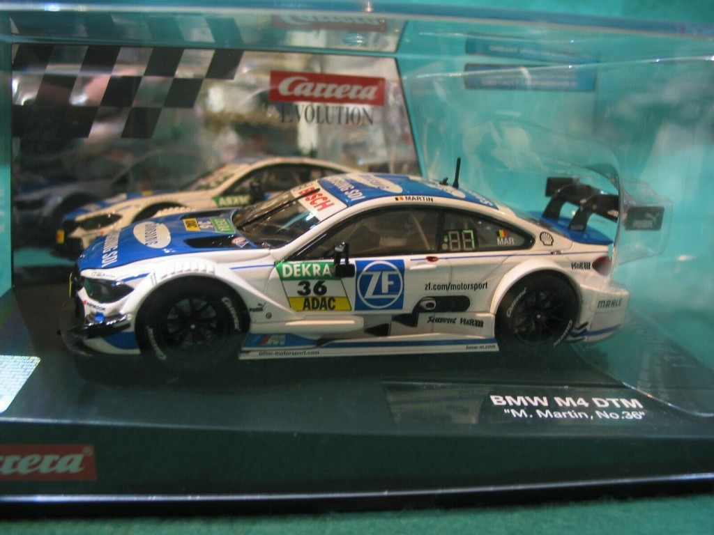 CARRERA 1/32ND SCALE 27571 BMW M4 DTM 36 SCALEXTRIC COMPATIBLE BNIB